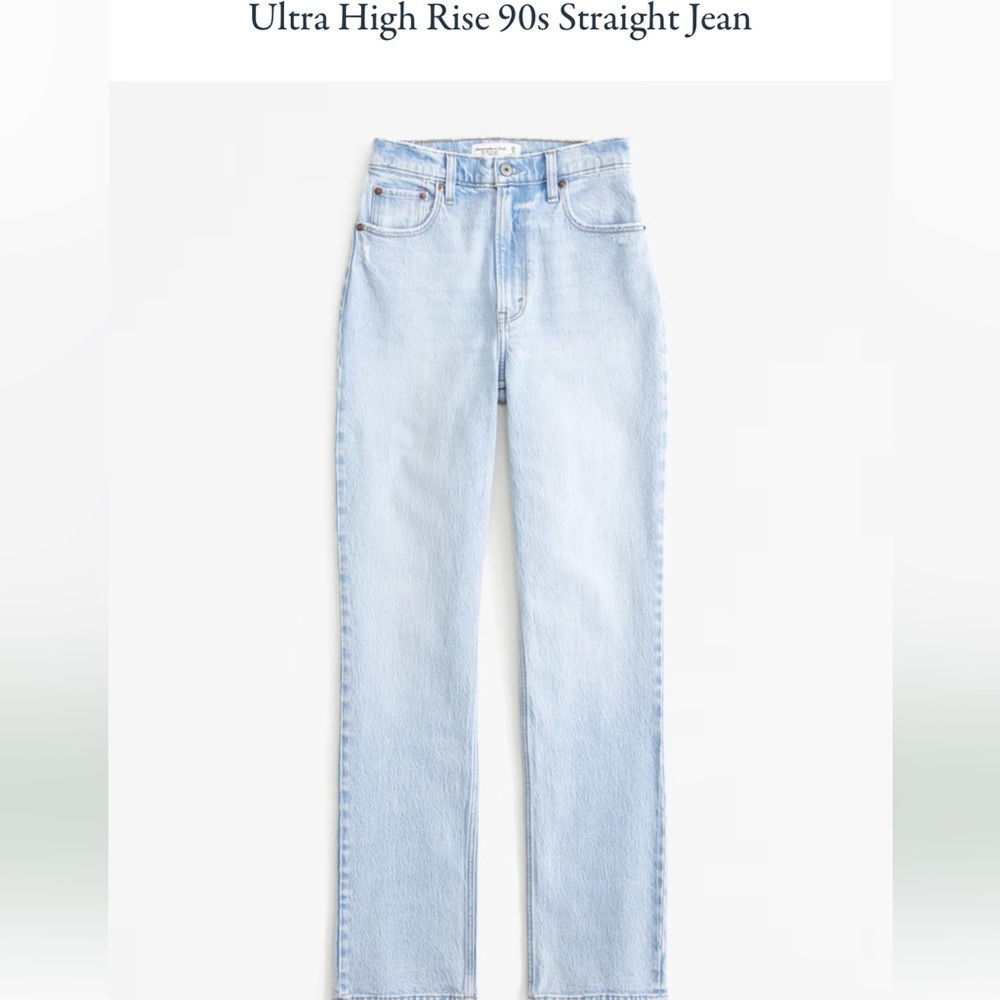 Abercrombie 90’s Straight Jean